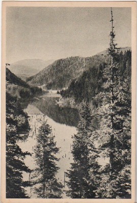 bnk cp Ghilcos - Lacul Rosu - circulata 1954 foto