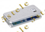Husa Ultra Slim GLITTER Samsung G930 Galaxy S7 Silver, Argintiu, Samsung Galaxy S7, Silicon