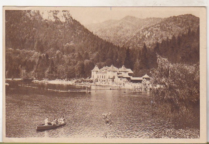 bnk cp Tusnad - vedere - circulata 1957