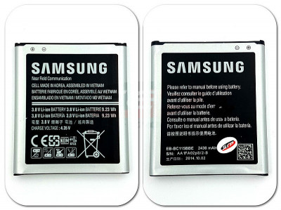 Acumulator Samsung Galaxy S5 Zoom / K Zoom / EB-BC115BBE Original Swap foto