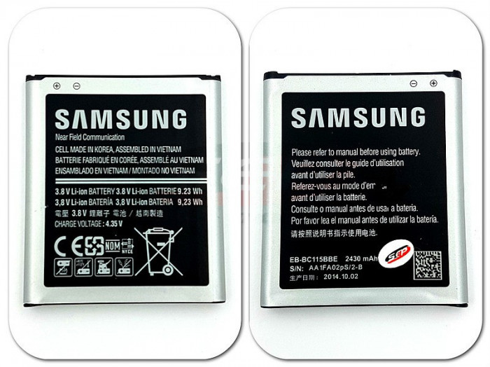 Acumulator Samsung Galaxy S5 Zoom / K Zoom / EB-BC115BBE Original Swap