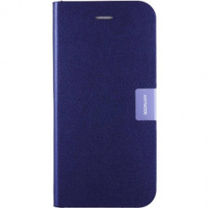 Husa Flip Cover Anymode FABL002KBL Folio Frame Blue pentru Apple iPhone 6 / 6S foto