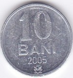 Moneda Moldova 10 Bani 2005 - KM#7 UNC, Europa