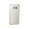 Husa Protectie Spate Samsung EF-QG920BFEGWW Clear Cover Gold pentru Samsung G920 Galaxy S6