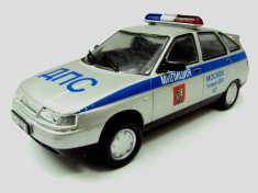 Macheta VAZ 2112 Politie - Masini de legenda - Rusia scara 1:43 foto