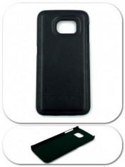 Husa Back Case Leather Apple iPhone 5 / 5S NEGRU foto