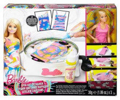 Papusa Barbie Spin Art Designer With Doll foto