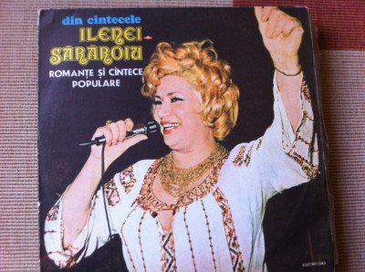 ileana sararoiu romante si cantece album disc vinyl lp muzica populara EPE 01626 foto