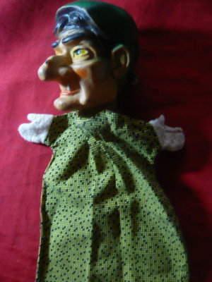 Marioneta Baba-Cloanta , h= 26 cm foto