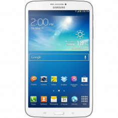 Tableta Samsung SM-T311 Galaxy Tab 3 8.0 inch MultiTouch Cortex A9 1.5GHz Dual Core 1.5GB RAM 16GB flash Wi-Fi Bluetooth 3G GPS Android 4.2 alba foto