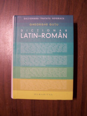 Dictionar latin-roman - Gh. Gutu (Humanitas, 2009) Peste 15.000 cuvinte-titlu foto