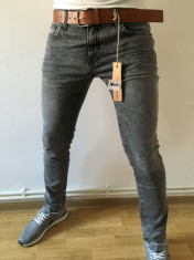 BLUGI / JEANS BARBATI SLIM FIT GEN BERSHKA NOU 2016 EDITIE LIMITATA! B 98 foto