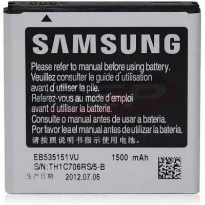Acumulator Samsung i9070 Galaxy S Advance EB535151VU Original Swap foto
