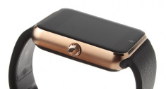Smartwatch Gold | Ceas destept | Nou | GT08 | Bluetooth | MicroSD foto