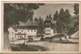 bnk cp Borsec - Pavilionul Central - Baile calde - uzata 1958