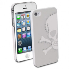 Husa Protectie Spate Cellularline SWSKULLIPHONE5G Swarovsky Gray pentru Apple iPhone 5S / SE foto