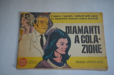 Diamanti a colazione, revista in limba italiana, benzi desenate 1970 foto