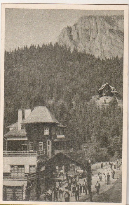 bnk cp Lacul Rosu (Ghilcos) - Vedere - circulata 1956