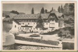 Bnk cp Borsec - Pavilionul Central - Baile calde - circulata 1958, Printata