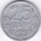 Moneda Moldova 25 Bani 2001 - KM#3 VF