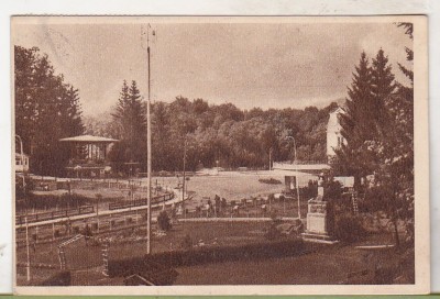 bnk cp Sovata - In parc - circulata 1953 foto