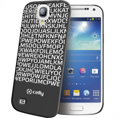 Husa Protectie Spate Celly Clove332Bk Hidden Message neagra pentru Samsung Galaxy S4 Mini I9192 foto