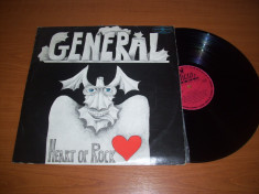 GENERAL-HEART OF ROCK disc vinil vinyl pick-up pickup foto