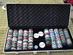 set poker 500 jetoane foto