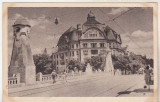 Bnk cp Timisoara - Vedere - uzata 1957, Circulata, Printata