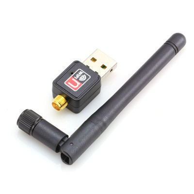 Adaptor placa retea Lan Adapter WIFI USB 150M cu antena wireless ! foto