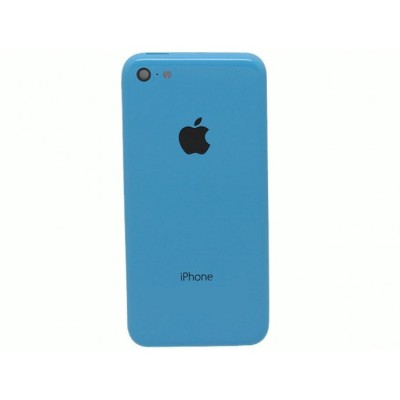 Carcasa capac baterie Apple iPhone 5C albastra Original foto