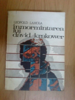 n3 Inmormantarea lui David Krakower - Leopold Lahola foto