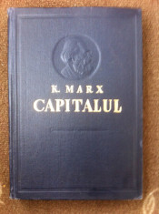 Capitalul Critica economiei politice vol III part I cartea III 1956 Karl Marx foto