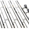 Set de 4 lansete Crap 3,6m cu 4 mulinete DMR60 tambur longcast