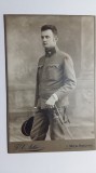 FOTOGRAFIE MILITARA VECHE DE CABINET - SFARSITUL ANILOR 1800 INCEPUT DE 1900