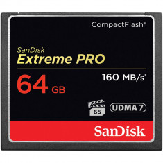 CF SanDisk Extreme Pro 64GB 1067X 160 MB/s UDMA7 Compact Flash FOTO VIDEO DSLR foto