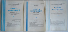 Gazeta matematica 1999 Nr. 1, 2, 3, 4, 9 foto