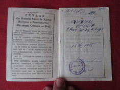 Carnet de membru - Casa de Ajutor Reciproc a pensionarilor, Craiova, anii 80 foto