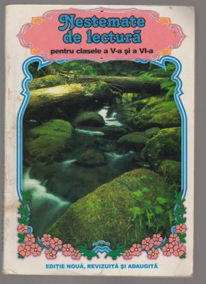 (C6886) NESTEMATE DE LECTURA PENTRU CLASELE V SI VI foto