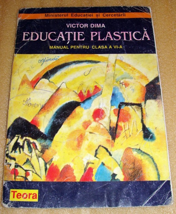 Educatie Plastica Victor Dima Manual Pentru Clasa A Vi A