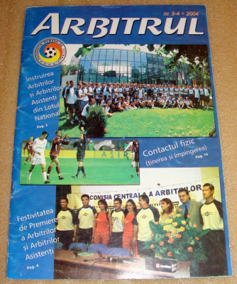 Revista ARBITRUL - nr. 3-4 /anul 2004 foto