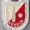 Insigna Sportiva Concurs de popice 1988 Reutte Rochus Kegeln , argintie