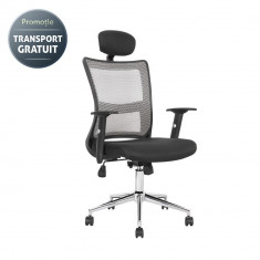 Scaun ergonomic office Neon cu tetiera foto