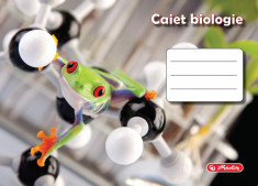 Caiet Herlitz Biologie 24 file foto