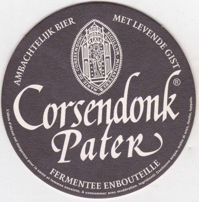 Suport de pahar / Biscuite CORSENDONK PATER foto