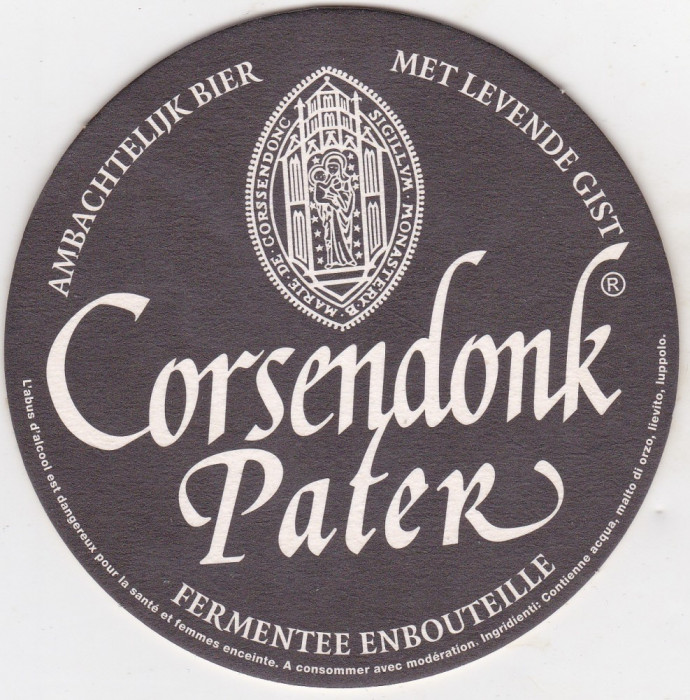 Suport de pahar / Biscuite CORSENDONK PATER