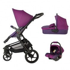 Carucior 3 in 1 Girasole Violet Coccolle foto