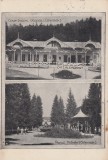 VALCELE , COVASNA , PARCUL SI COUR SALON CAFE - RESTAURANT , CIRCULATA 1927