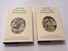 BASME POPULARE ROMANESTI,2 VOL,EDITIE DE LUX,RF12/2 foto