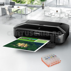 Imprimanta A3+ CANON PIXMA IX6850 cu cartuse reincarcabile foto